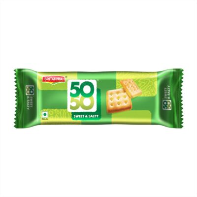 BRITANNIA 50 50 CLASSIC SWEET SALTY BISCUIT