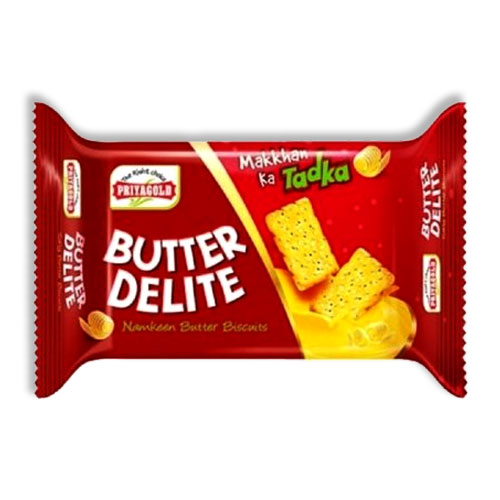 PRIYAGOLD 40 GM PLPCH BUTTER DELITE NAMKEEN BUTTER MAKKHAN KA TADKA