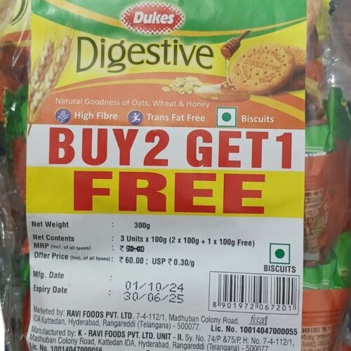 DUKES 200 GM PLPCH DIGESTIVE+B2G1 FREE+RS 20 OFF