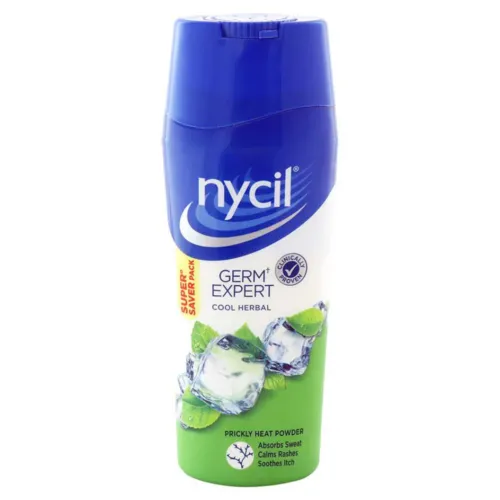 NYCIL 50 GM PLBOT GERM EXPERT COOL HERBAL CLINCLY PROVN PRICKLY HTPDWR