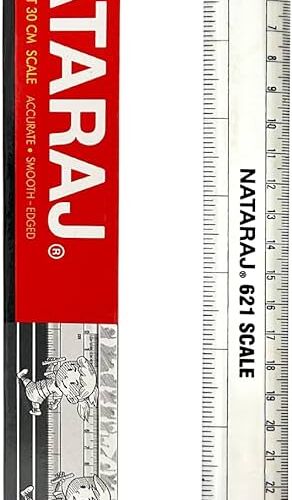 nataraj 15 cm scale