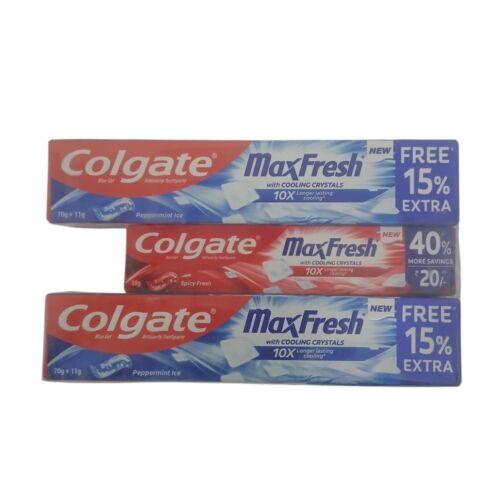 Colgate maxfresh 2+1 pack