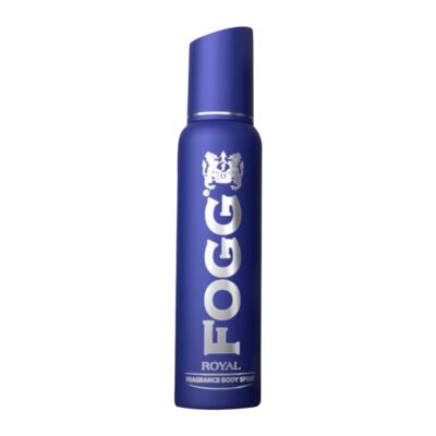 FOGG DEODRN 120 ML TIN ROYAL FRAGRANCE BODY SPRAY RS 14 OFF