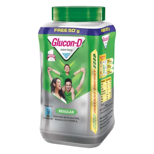 GLUCON D 450 GM CDBOX REGULAR INSTANT ENERGY CNTANS 99 4 GLCS 50G EX