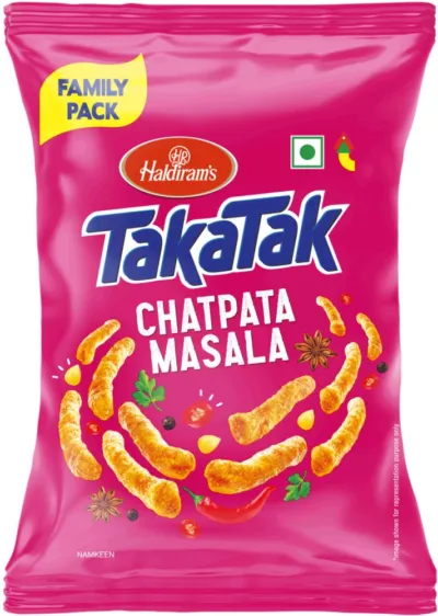 HALDIRAM  BRIDGE  90 GM PLPCH TAKATAK CHATPATA MASALA