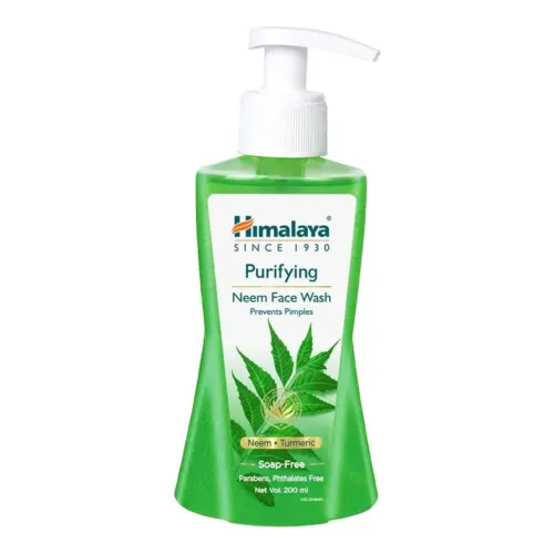 HIMALAYA FCWASH 200M PBT HERBAL PURIFYING NEEM FACEWSH PREVENT PIMPLE