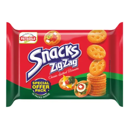 PRIYAGOLD SNACKS ZIG ZAG 140 G